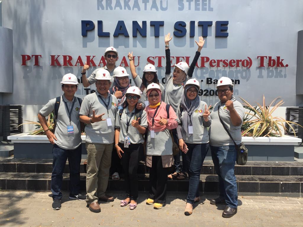 Kunjungan ke PT Krakatau Steel